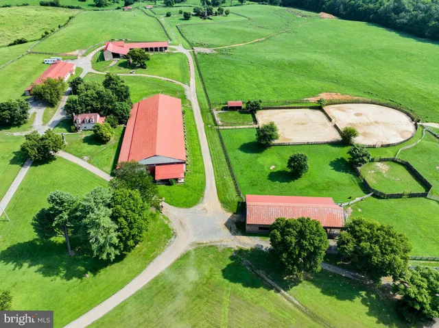 a view of a lush green field