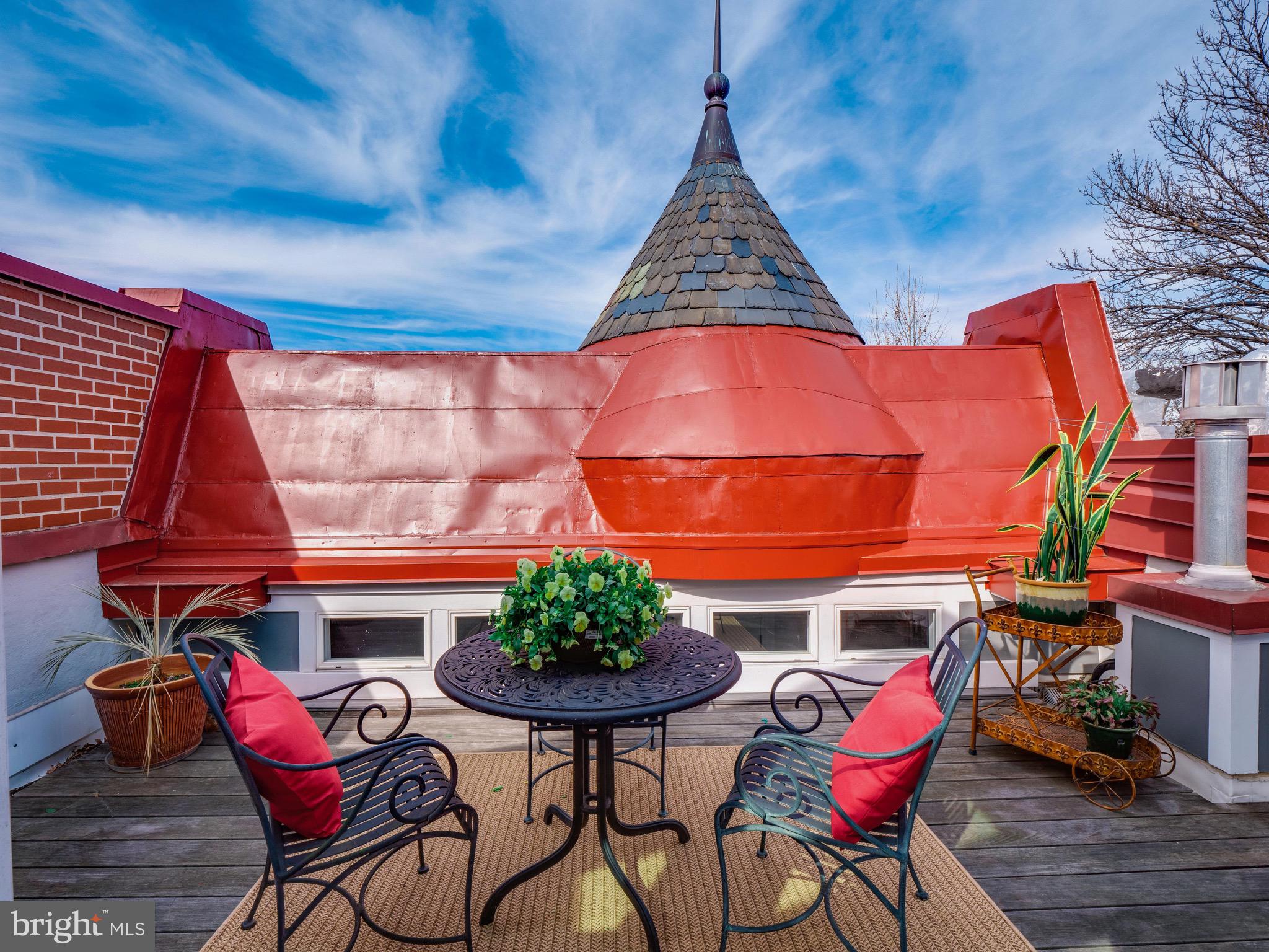 633 A Street Southeast Washington, DC 20003 - Photo 42 of 91 Private rooftop turret deck