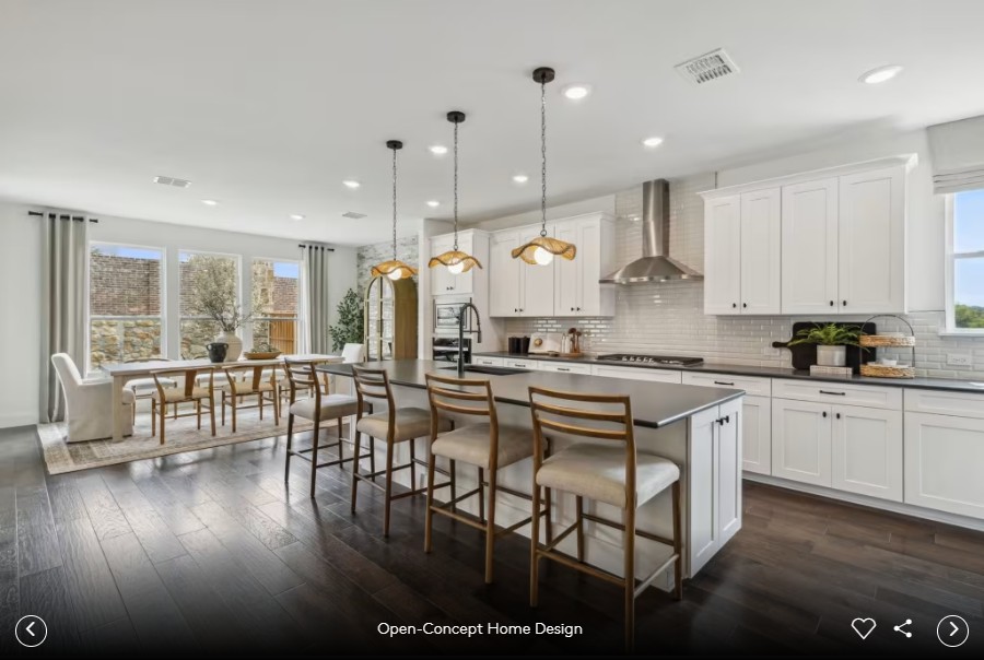 2909 Zuni Path Leander, TX 78641 - Photo 5 of 19 Interior photos- Photo of Pulte model home with same floor plan, not of actual home listed.