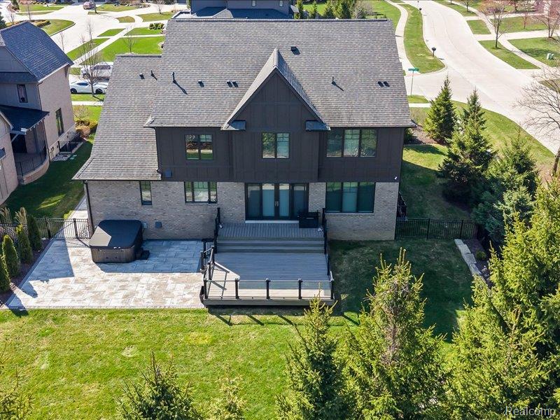 3824 Poppleton Street Troy, MI 48084 - Photo 41 of 51 Aerial view of property and surrounding area