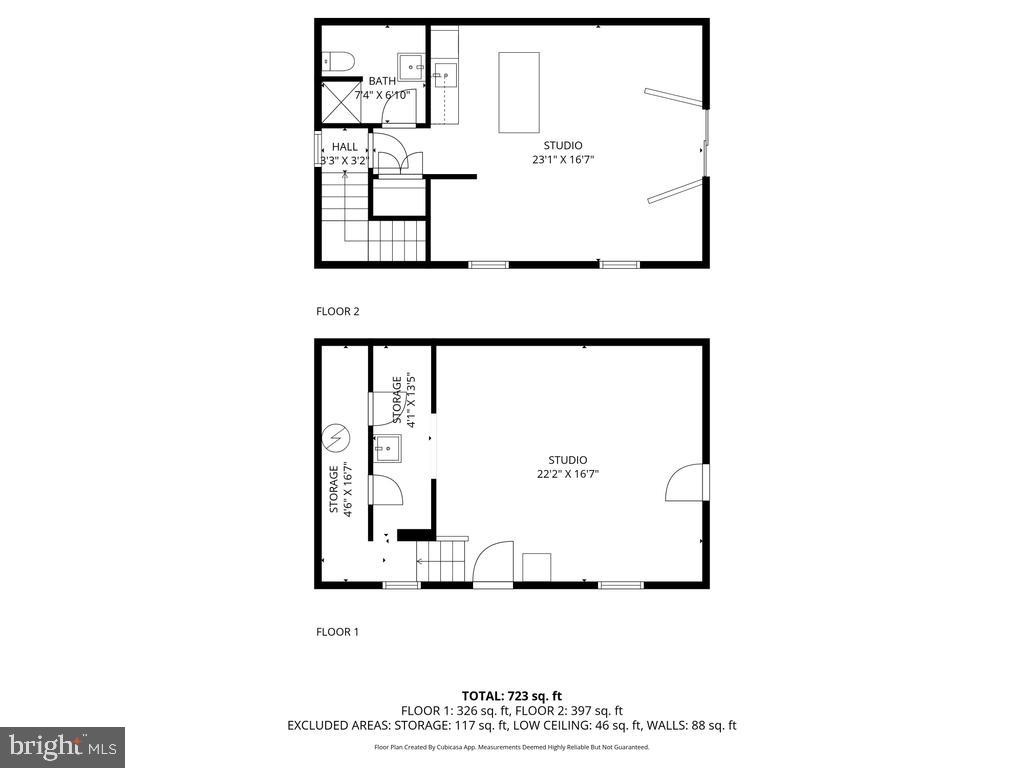 119 High Street Chestertown, MD 21620 - Photo 59 of 60 Studio Floor Plans