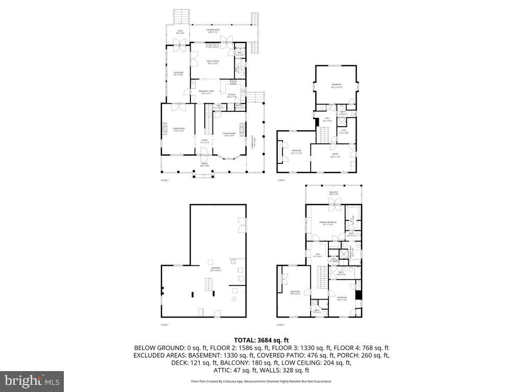 119 High Street Chestertown, MD 21620 - Photo 60 of 60 Main Residence Floor Plans