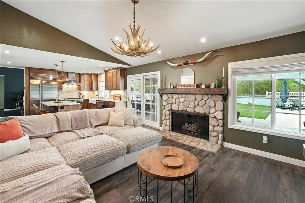 33314 Pewter Road Agua Dulce, CA 91390 - Photo 21 of 66 Fireplace in family room