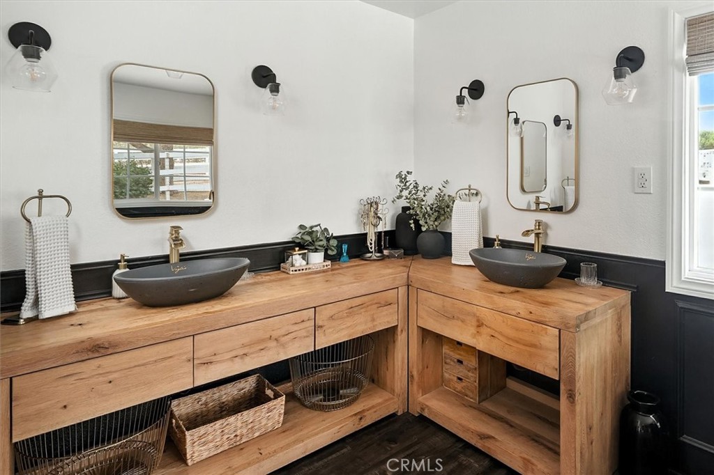 33314 Pewter Road Agua Dulce, CA 91390 - Photo 26 of 66 Primary Bathroom with Custom Turkish Vanity & Polish Sinks