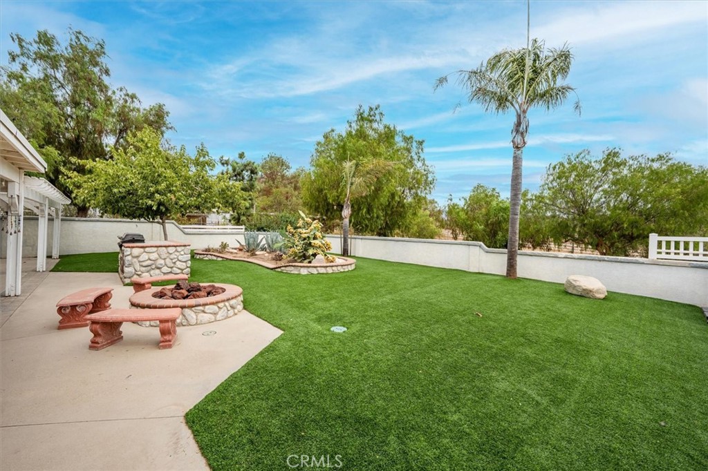 33314 Pewter Road Agua Dulce, CA 91390 - Photo 37 of 66 Low maintenance Turf & Firepit