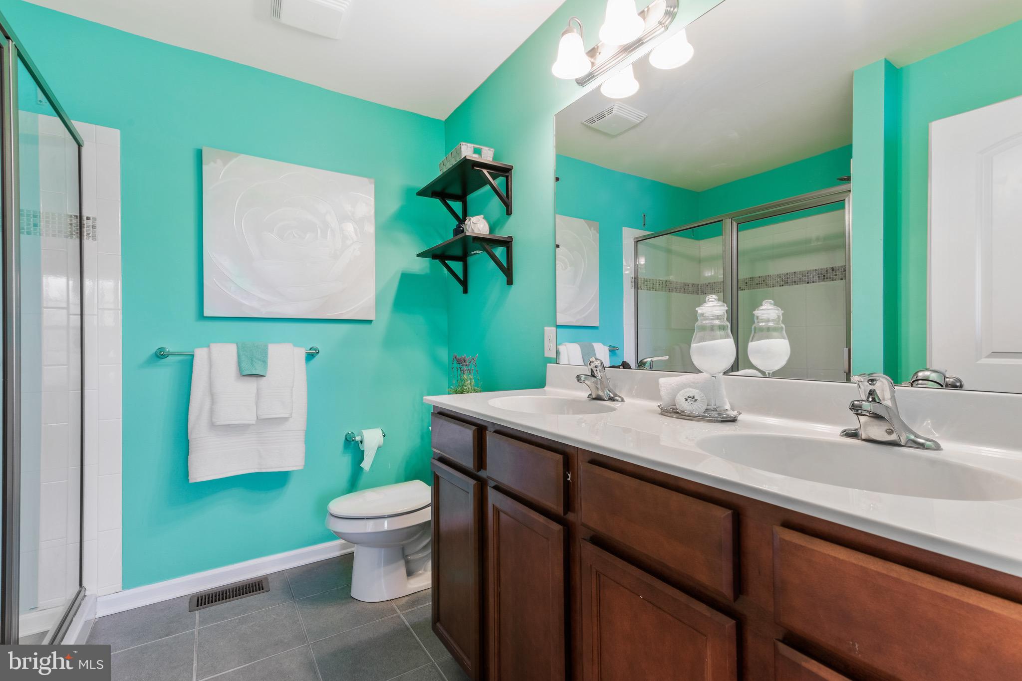 4001 Cephas Child Road, Unit 12 Doylestown, PA 18902 - Photo 15 of 25 Double Vanity, Large Shower and linen closet