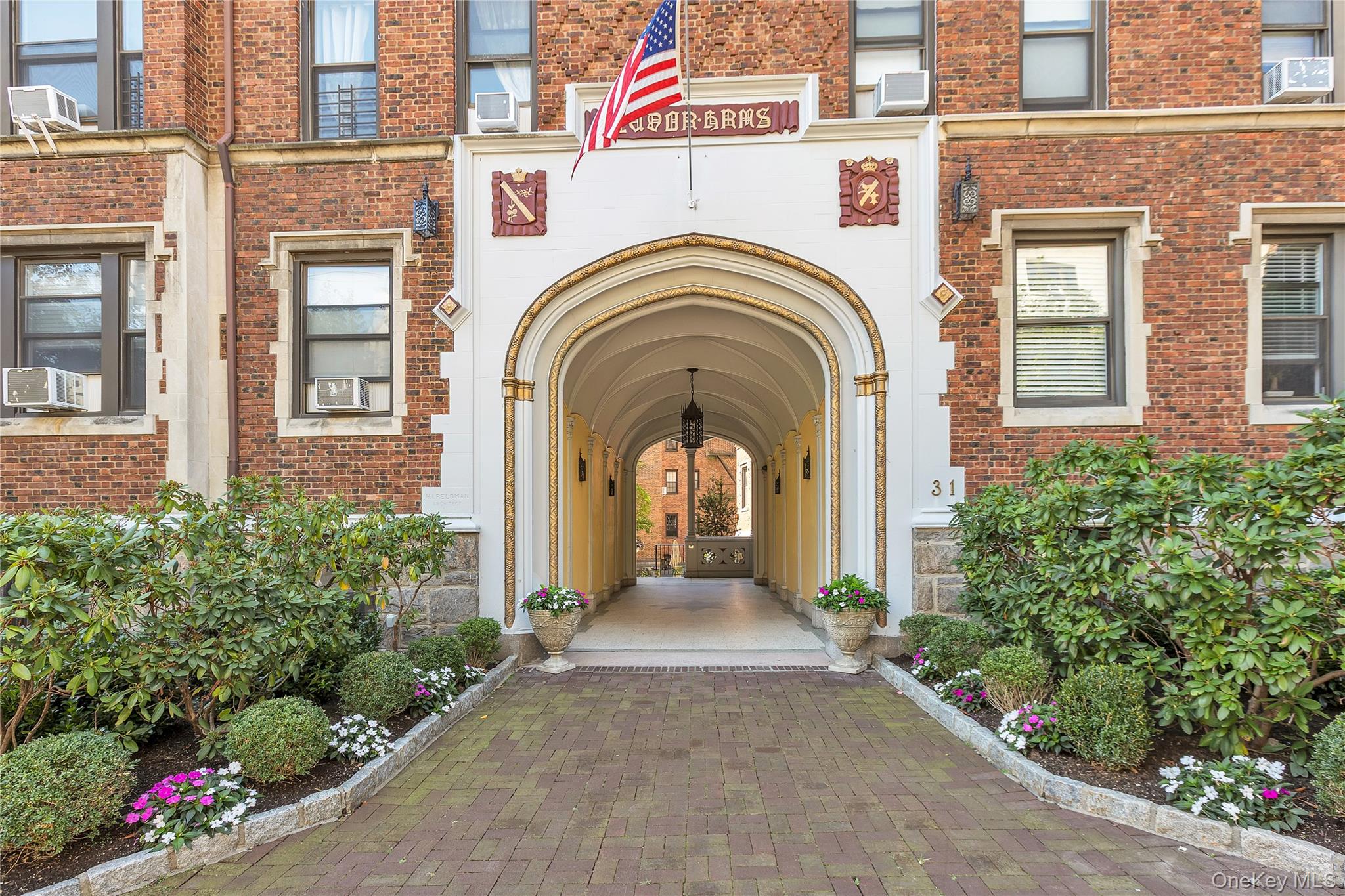 front view of a house with a porch