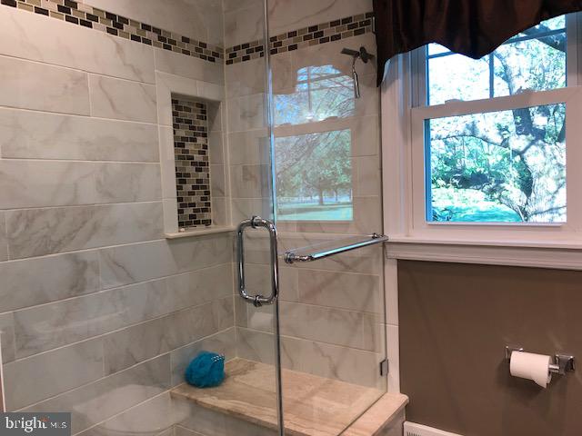 419 Ellisdale Road Chesterfield, NJ 08515 - Photo 20 of 39 Full Bath walk-in shower with seat
