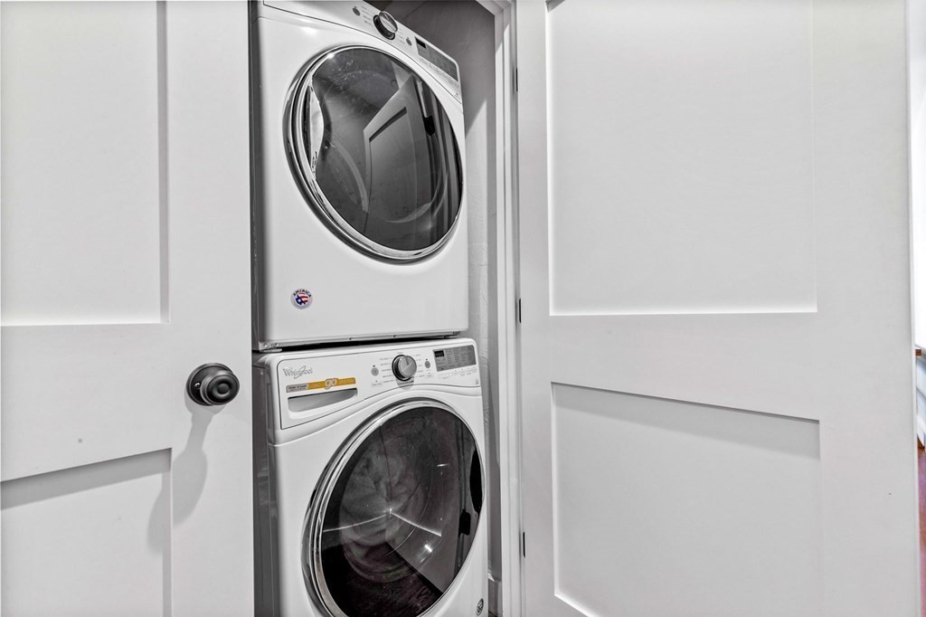 241 Lexington Street, Unit 2 Boston, MA 02128 - Photo 15 of 21 a utility room with dryer and washer
