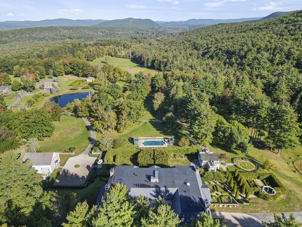 209 Blue Hill Road Great Barrington, MA 01230 - Photo 41 of 42 an aerial view of residential house with outdoor space