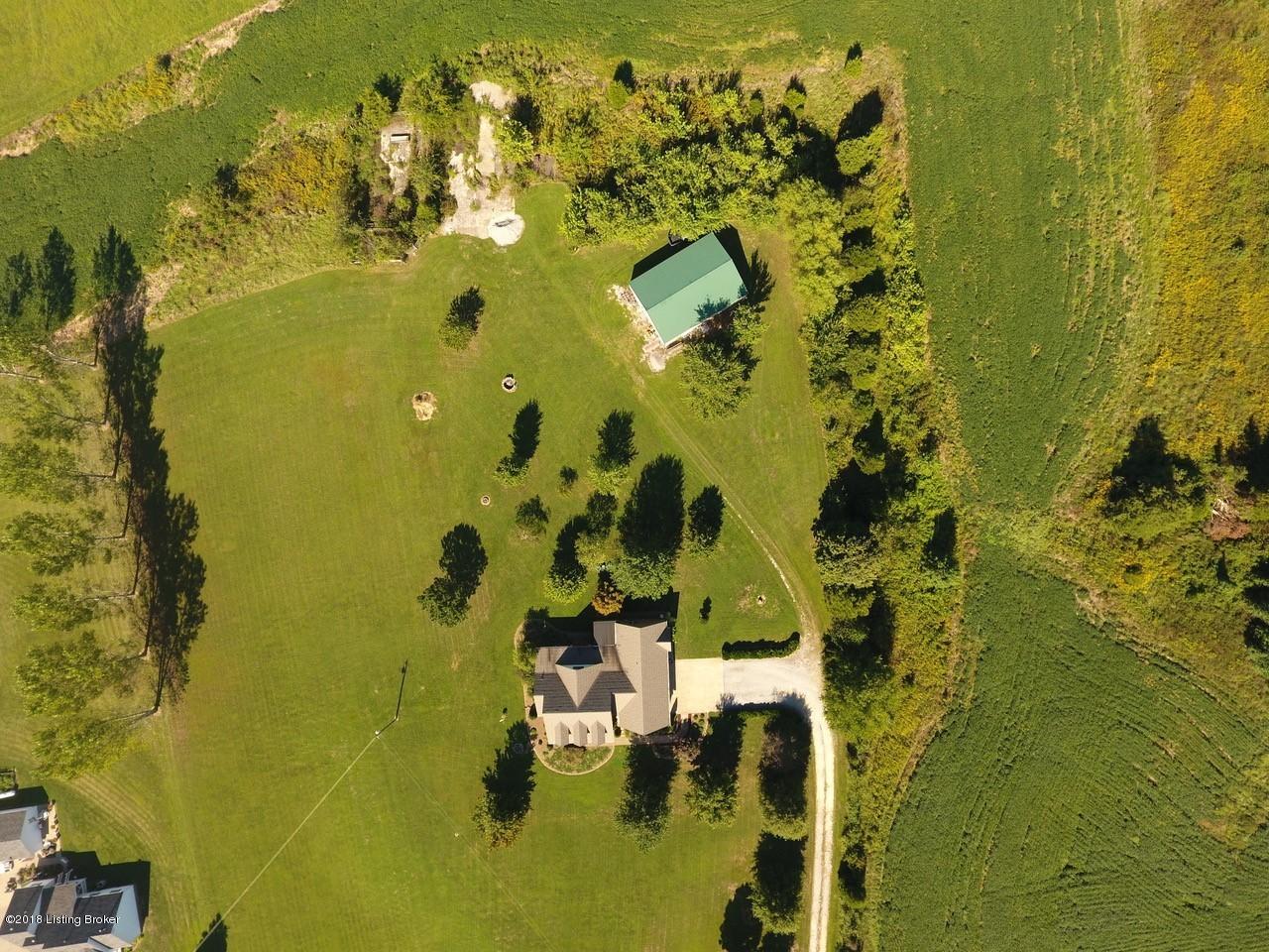 884 Clark School Road Clarkson, KY 42726 - Photo 10 of 44 Aerial