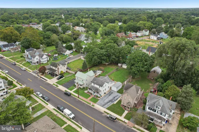 a view of a city with a lake