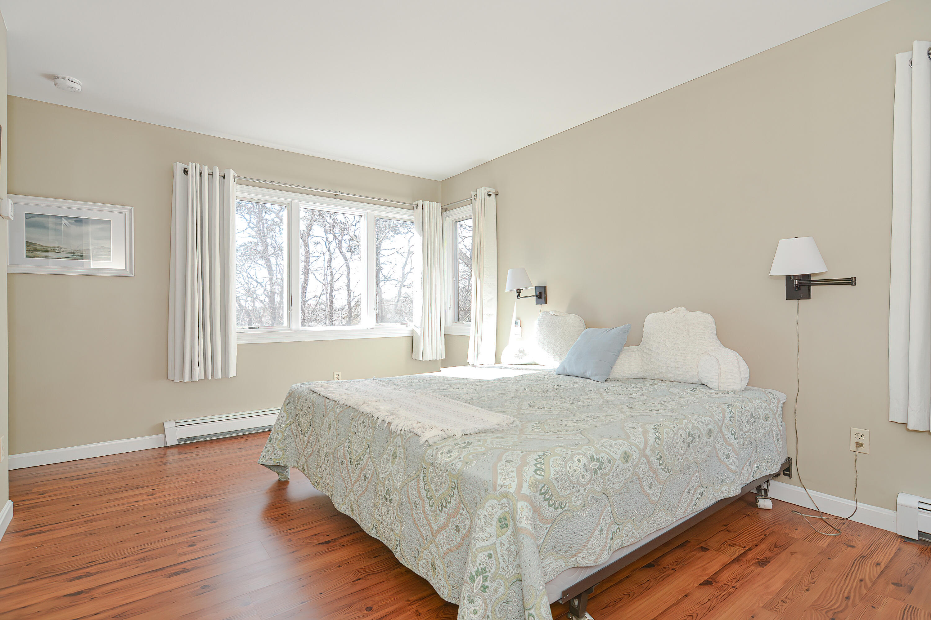 155 Gross Hill Road Wellfleet, MA 02667 - Photo 29 of 52 a bedroom with a bed and window