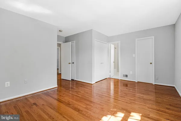 a view of small space with racks on the wall