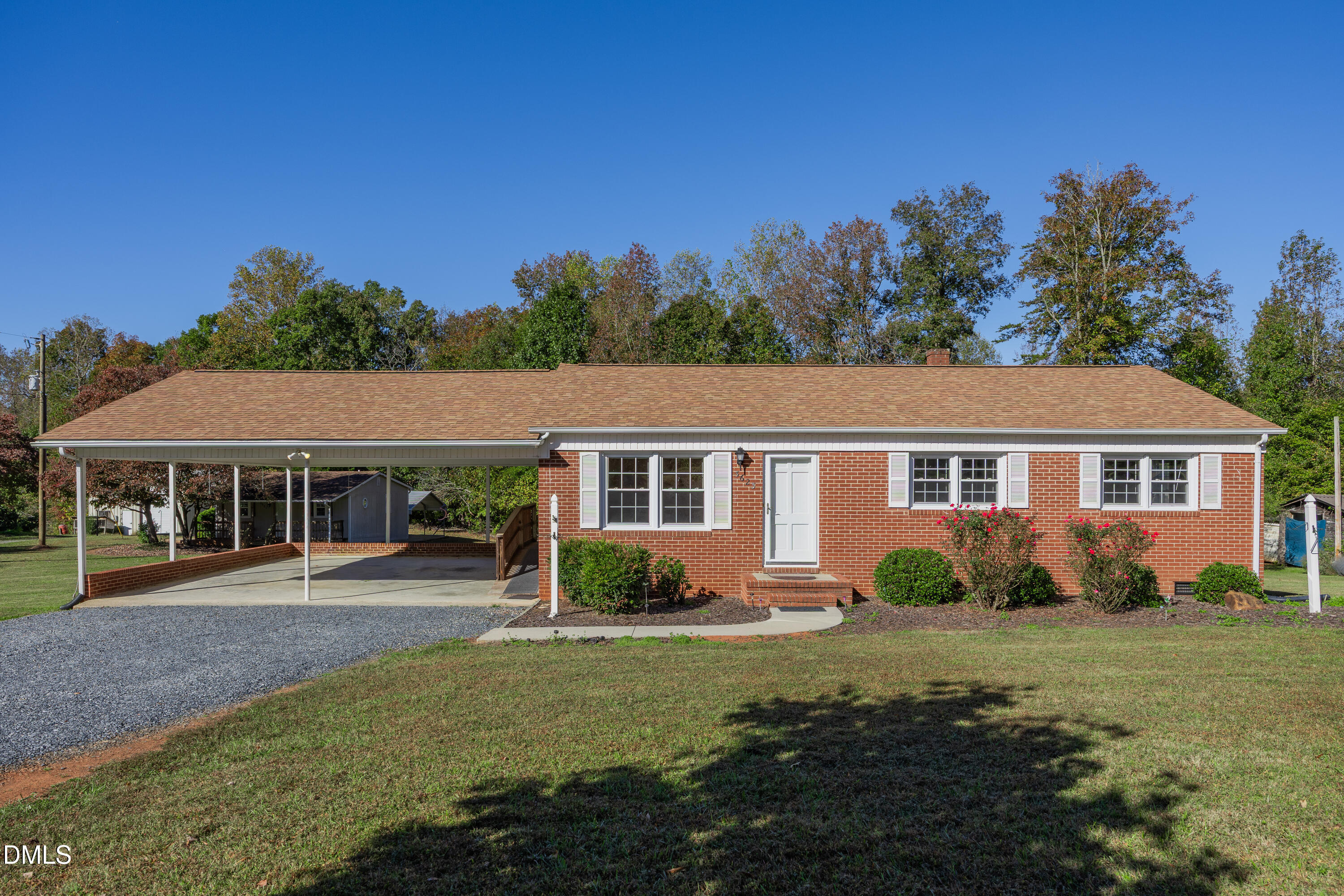 3623-3621 Carl Allred Road Franklinville, NC 27248 - Photo 3 of 76 a front view of a house with garden