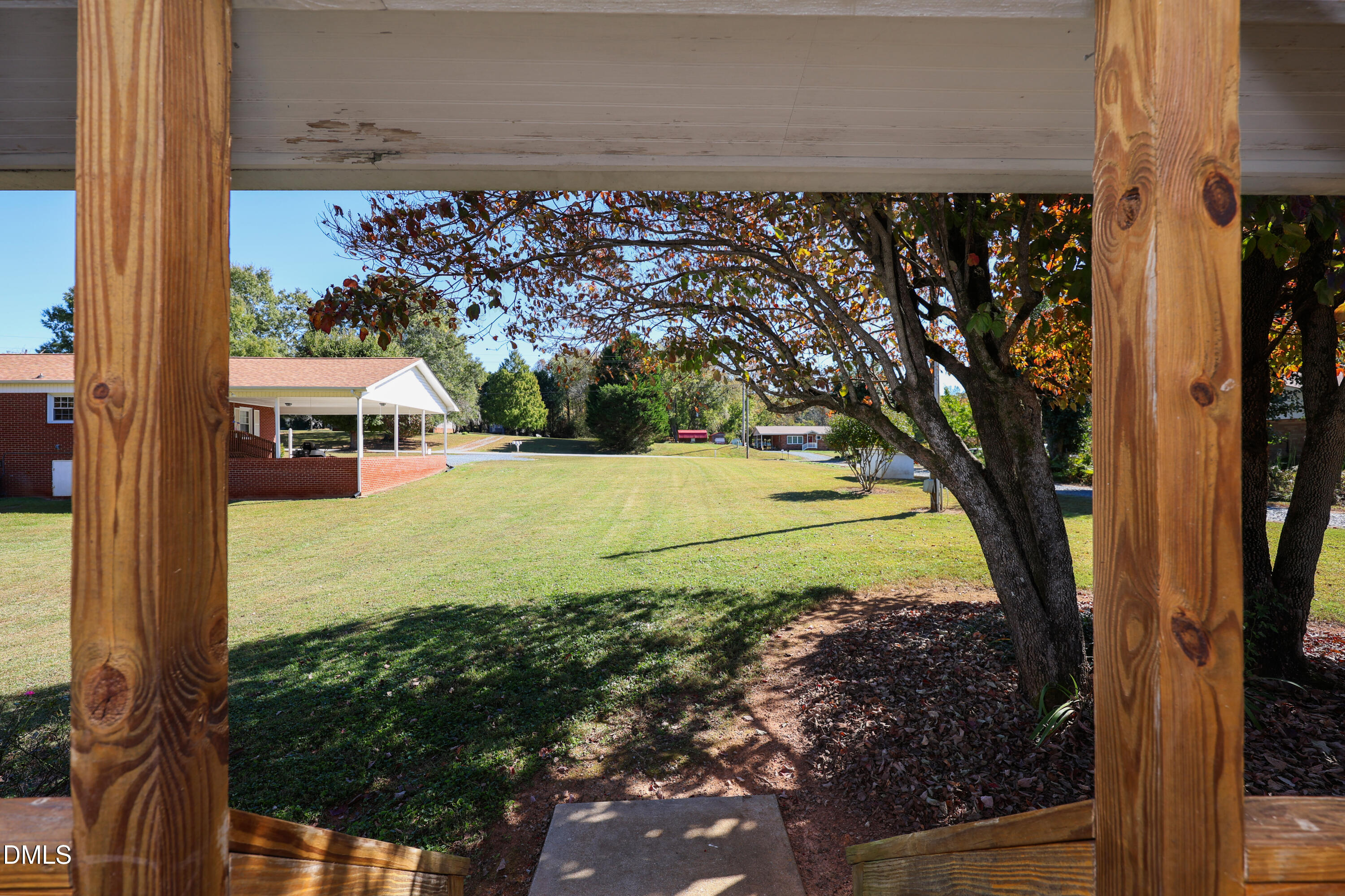 3623-3621 Carl Allred Road Franklinville, NC 27248 - Photo 58 of 76 a view of a yard with an outdoor space