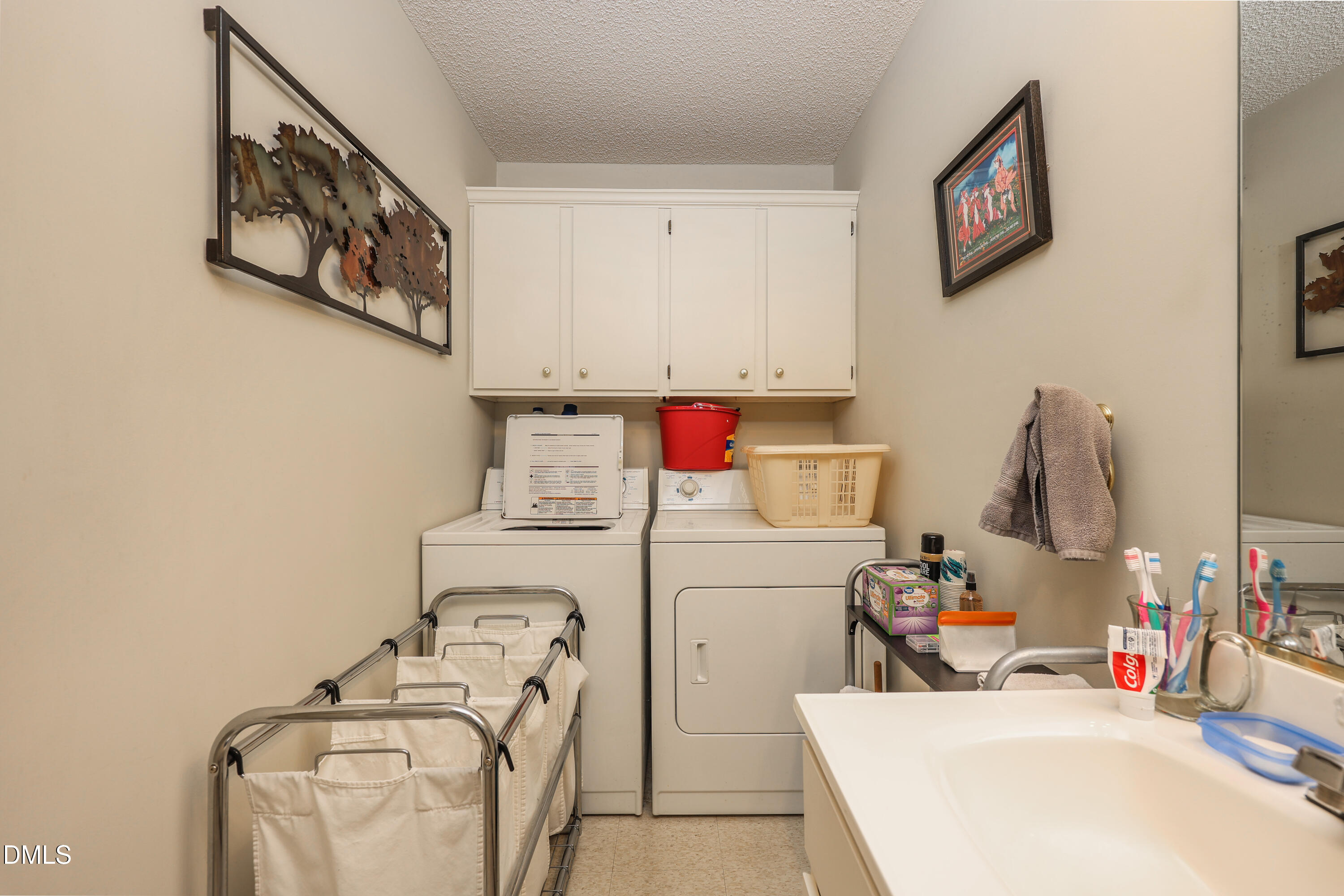 3623-3621 Carl Allred Road Franklinville, NC 27248 - Photo 69 of 76 a utility room with sink dryer and washer
