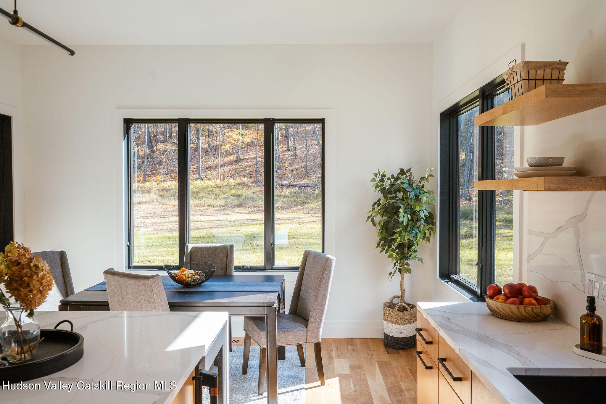 617 Harrington Drive Austerlitz, NY 12017 - Photo 13 of 32 a view of a workspace with furniture and a potted plant