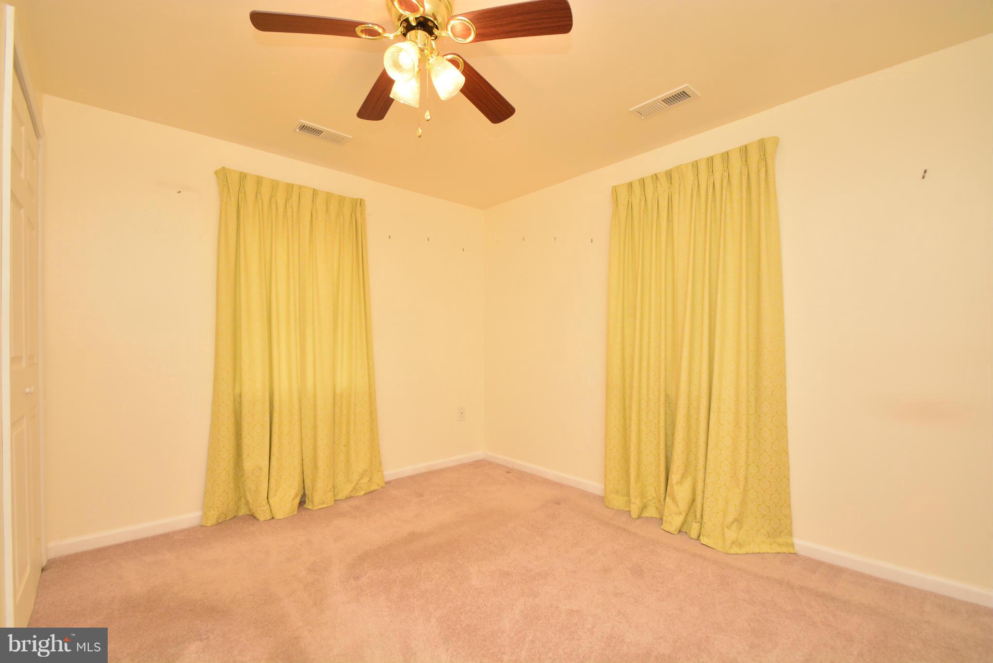 3610 Clayton Road Joppa, MD 21085 - Photo 6 of 14 Bedroom with New Carpet/Paint/Ceiling Fan