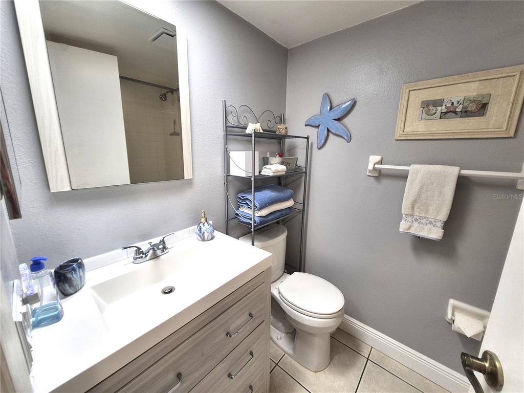 107 Windward Place, Unit 107 Oldsmar, FL 34677 - Photo 29 of 34 a bathroom with a sink mirror and toilet