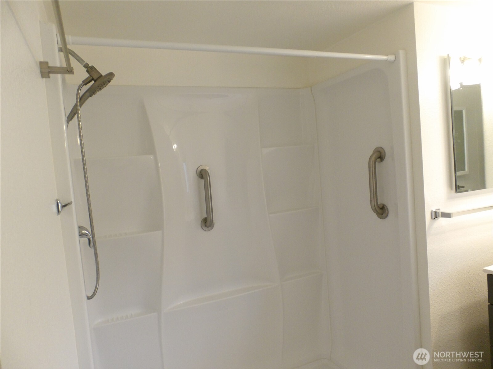 1308 263rd Place Ocean Park, WA 98640 - Photo 23 of 35 a bathroom with a shower