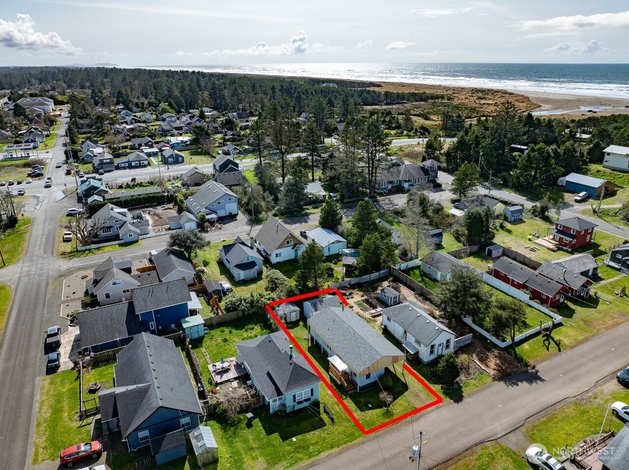 1308 263rd Place Ocean Park, WA 98640 - Photo 8 of 35 an aerial view of multiple house