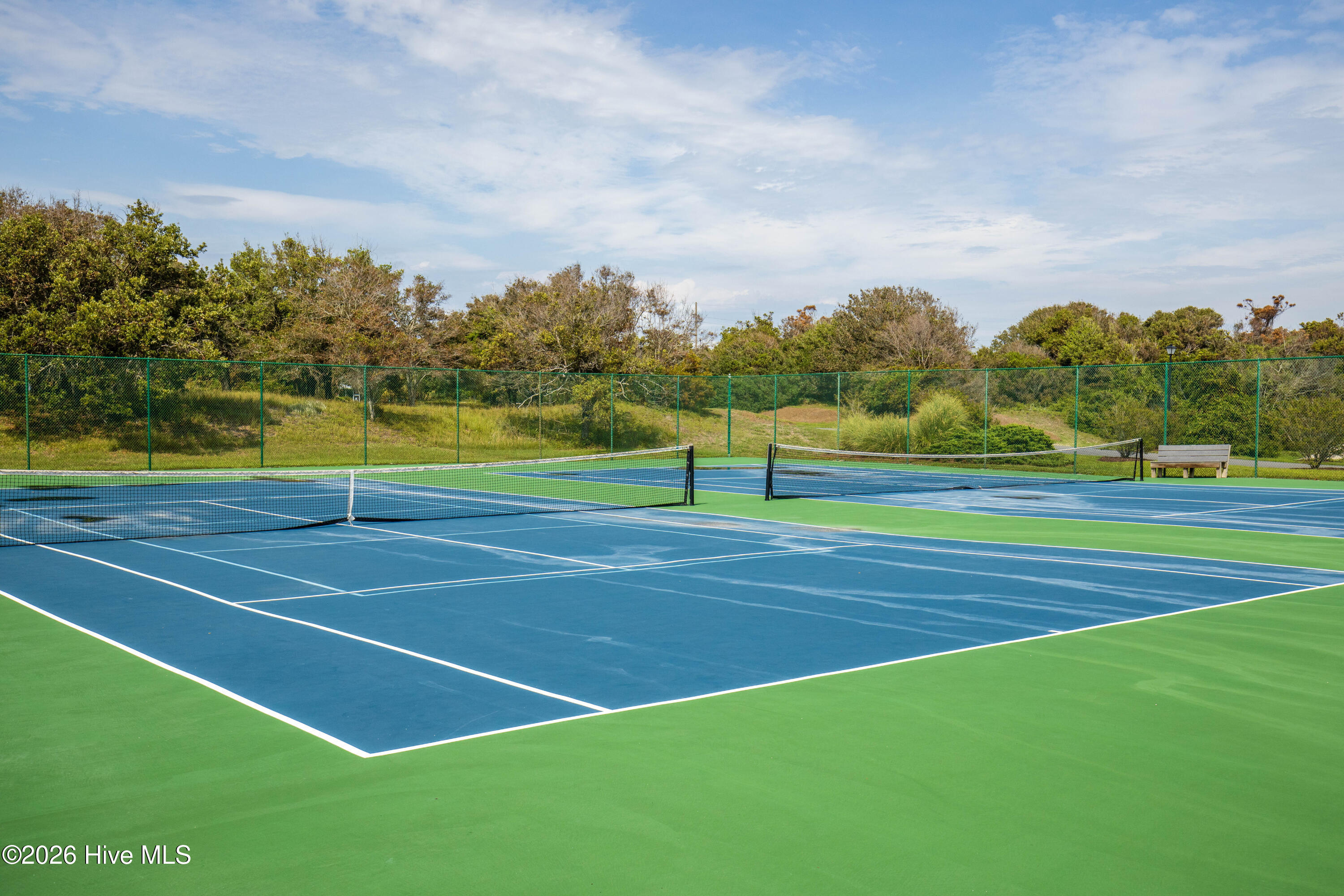 8801 Reed Drive, Unit N 106 Emerald Isle, NC 28594 - Photo 46 of 50 Community tennis and pickle ball courts