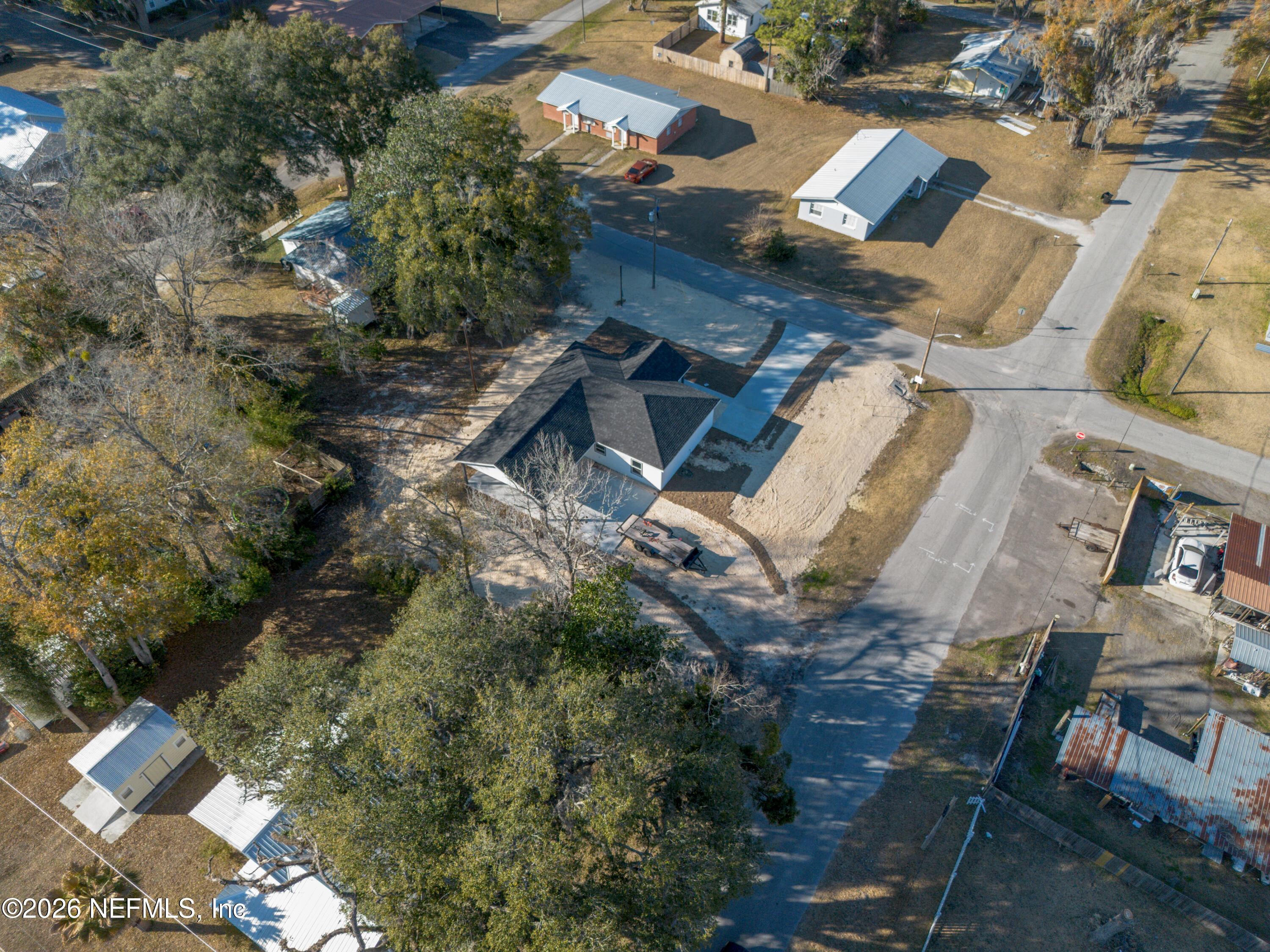 220 Southwest 3rd Street Lake Butler, FL 32054 - Photo 40 of 40 an aerial view of a house with a yard