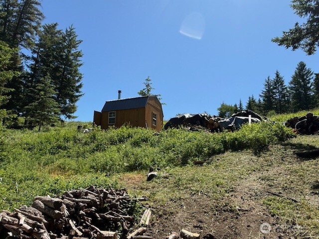 175 Ellemeham Road Loomis, WA 98827 - Photo 8 of 11 a view of a garden with a house