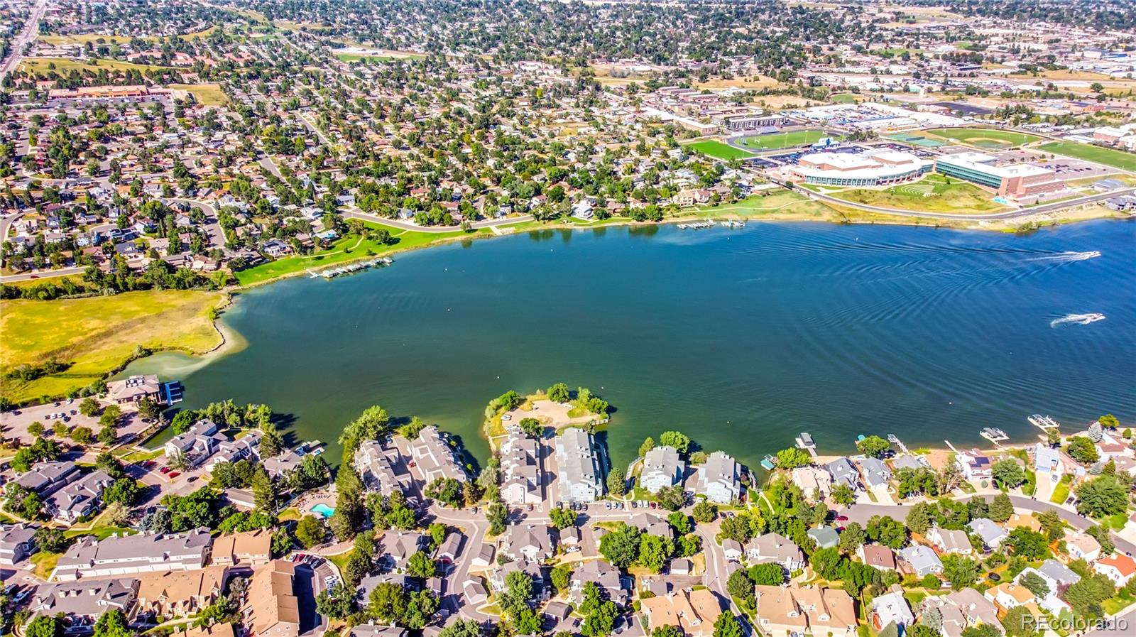 6766 Zenobia Loop Arvada, CO 80030 - Photo 26 of 38 view of a lake