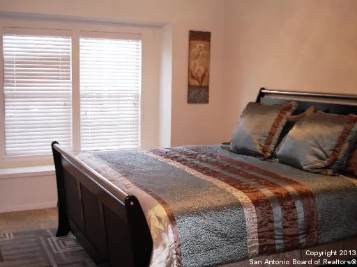 a view of a window and an empty room