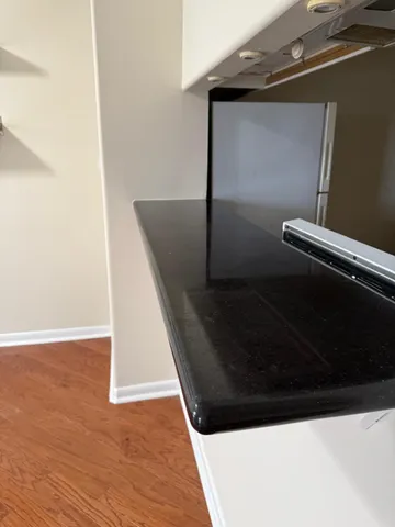 a close view of utility room