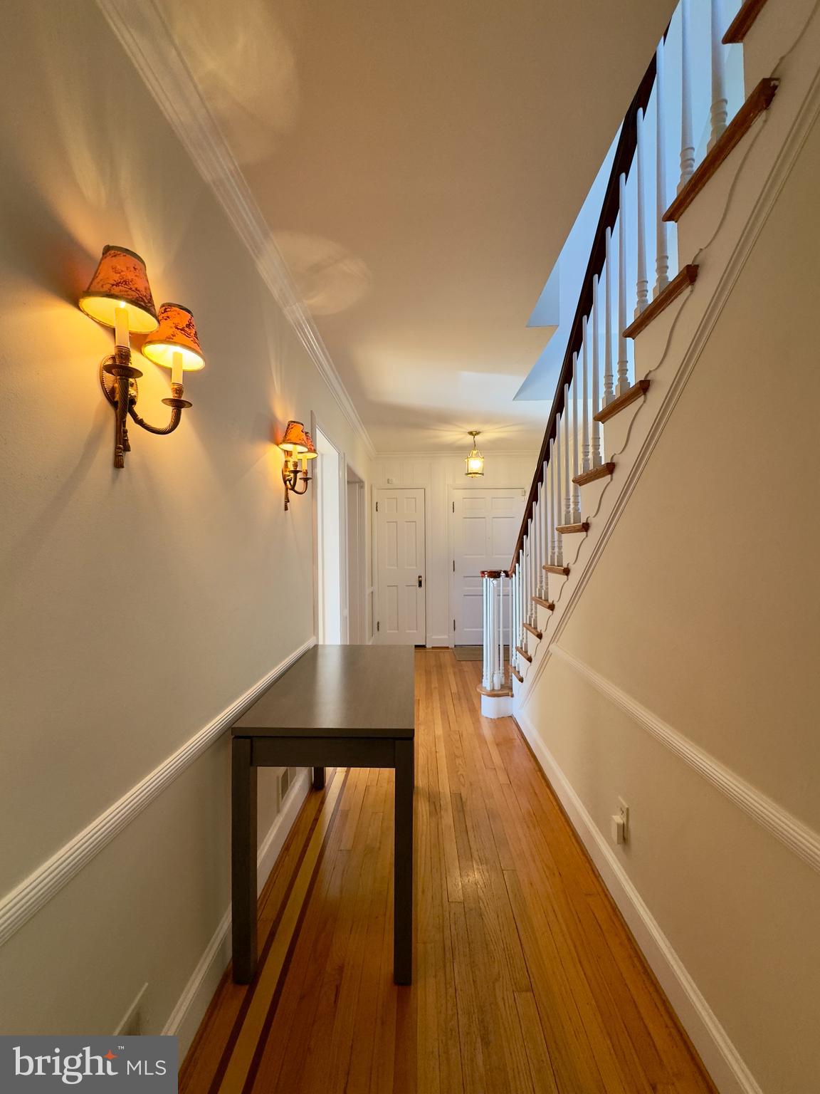 5113 North Charles Street Baltimore, MD 21210 - Photo 8 of 34 a view of entryway and hall with wooden floor