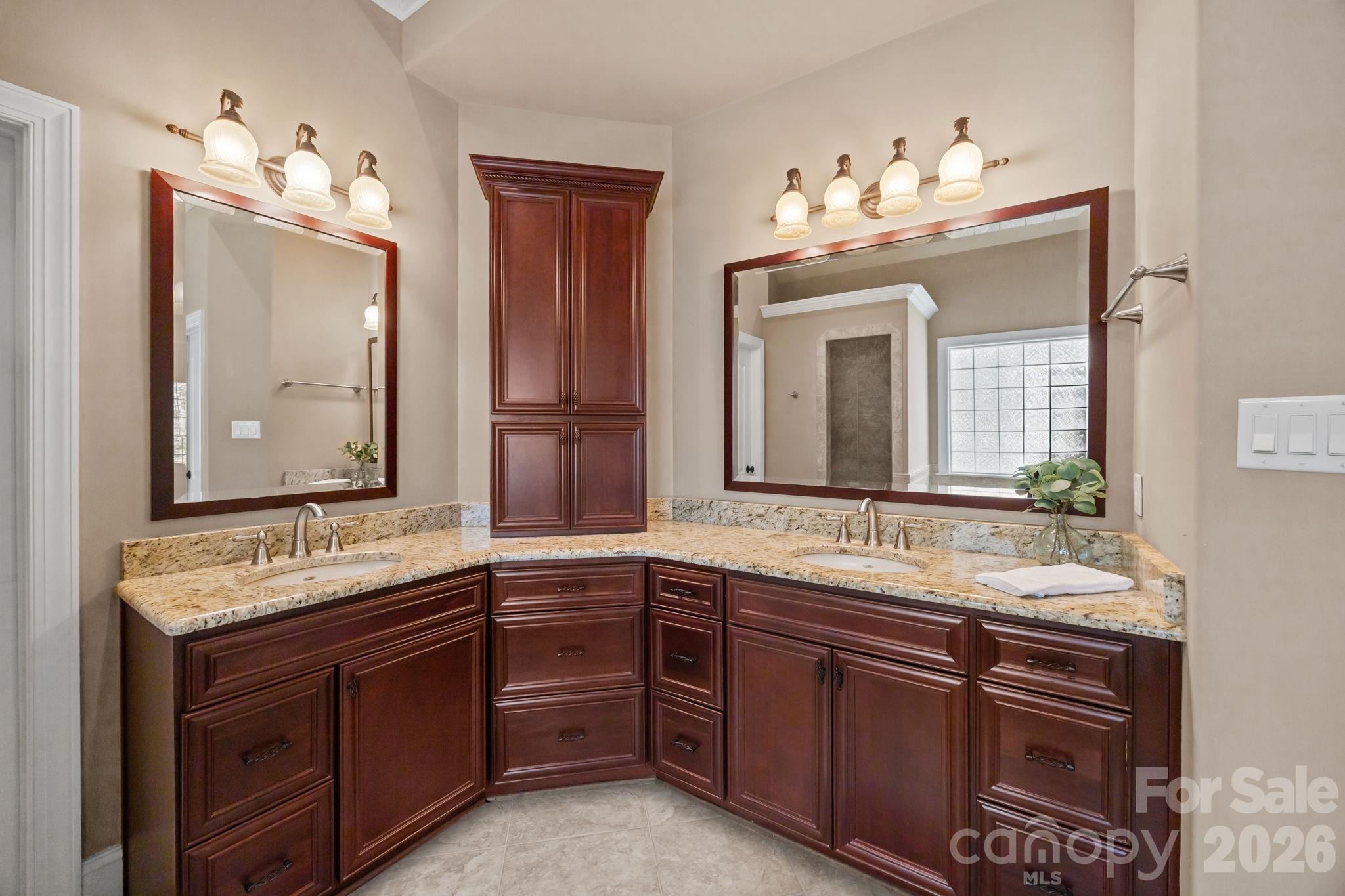 120 Laurel Ridge Drive Statesville, NC 28677 - Photo 18 of 48 a bathroom with a sink double vanity and a mirror