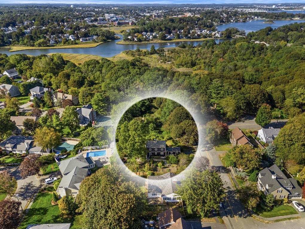 62 Longview Drive Marblehead, MA 01945 - Photo 33 of 42 an aerial view of residential house with outdoor space and lake view