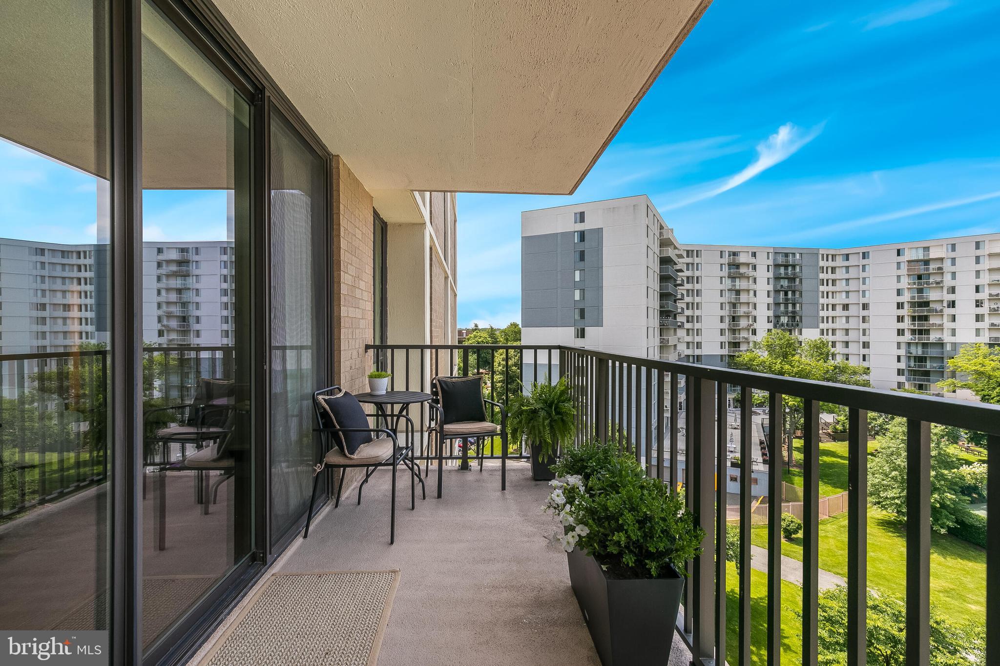 6800 Fleetwood Road, Unit 802 McLean, VA 22101 - Photo 13 of 39 Double access balcony