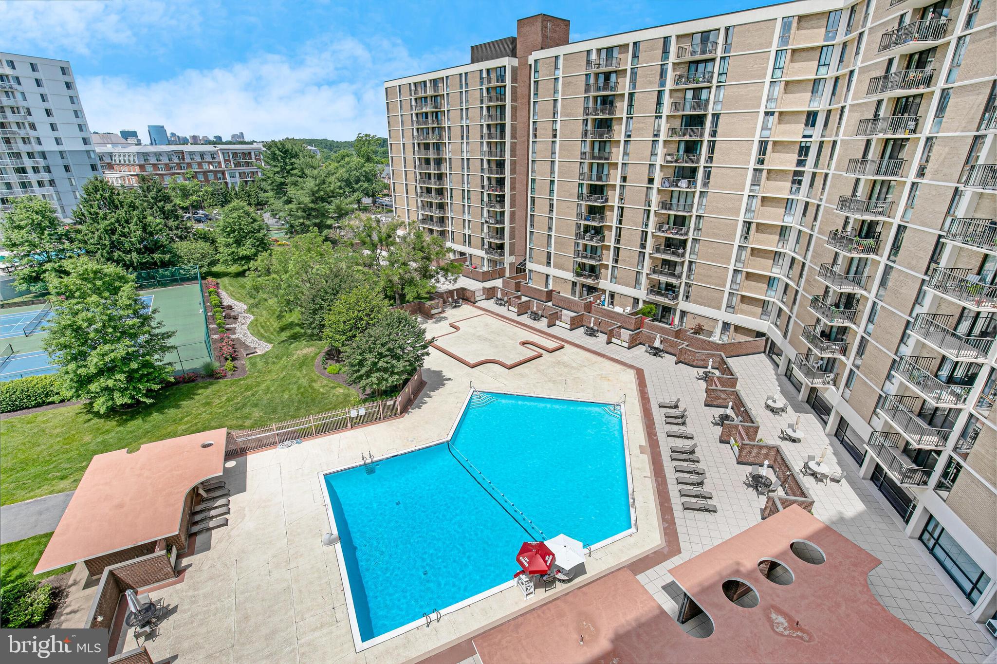 6800 Fleetwood Road, Unit 802 McLean, VA 22101 - Photo 16 of 39 View from balcony