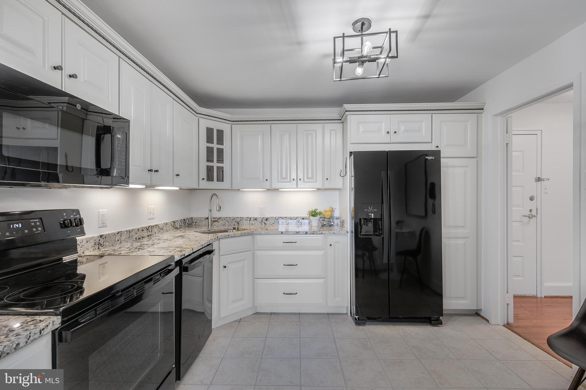 6800 Fleetwood Road, Unit 802 McLean, VA 22101 - Photo 9 of 39 Updated kitchen