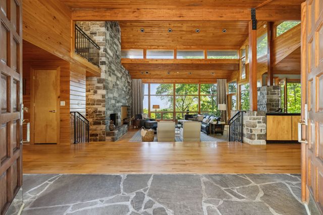 a view of outdoor space with seating area