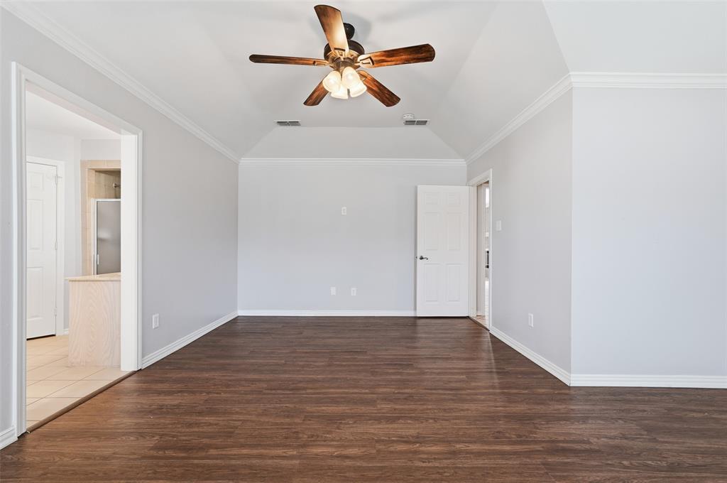135 Rim Rock Road Aledo, TX 76008 - Photo 18 of 40 wooden floor in an empty room
