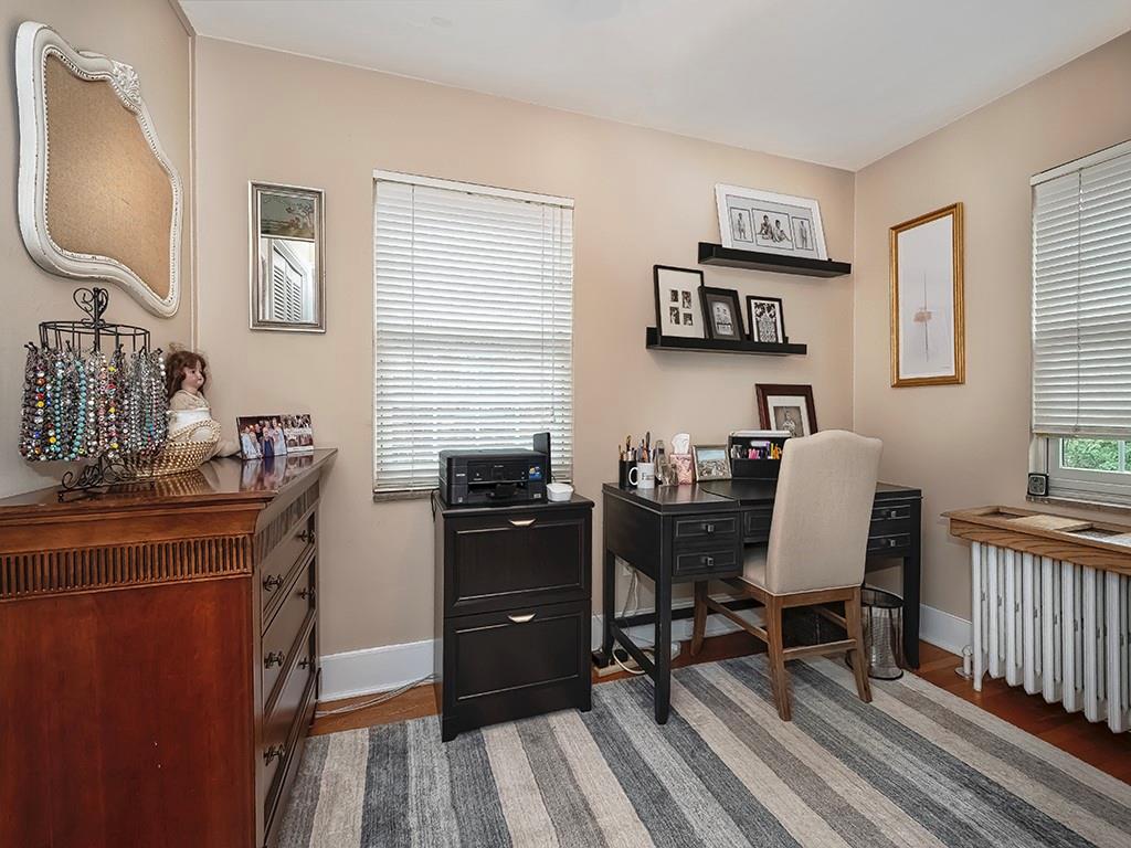 644 Beverly Road Pittsburgh, PA 15243 - Photo 17 of 26 a view of a workspace with furniture and a window