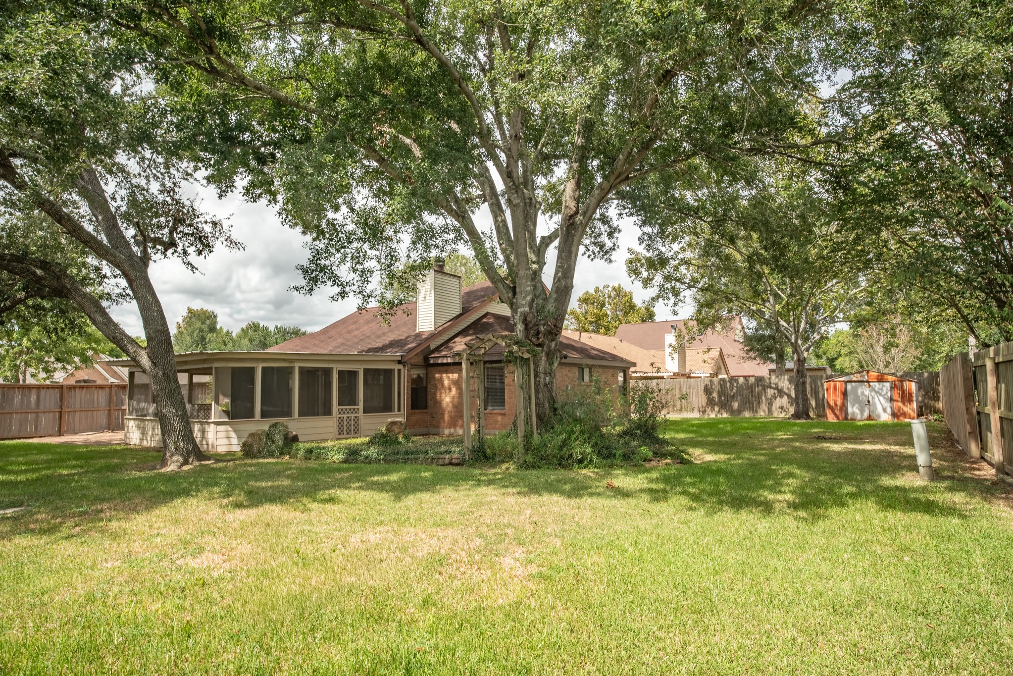 232 Trail Ride Road Angleton, TX 77515 - Photo 41 of 50 Backyard-Plenty of Space