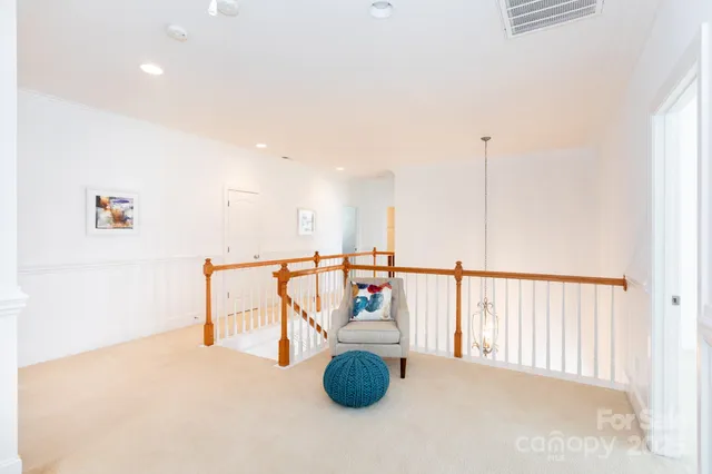 a view of entryway and livingroom