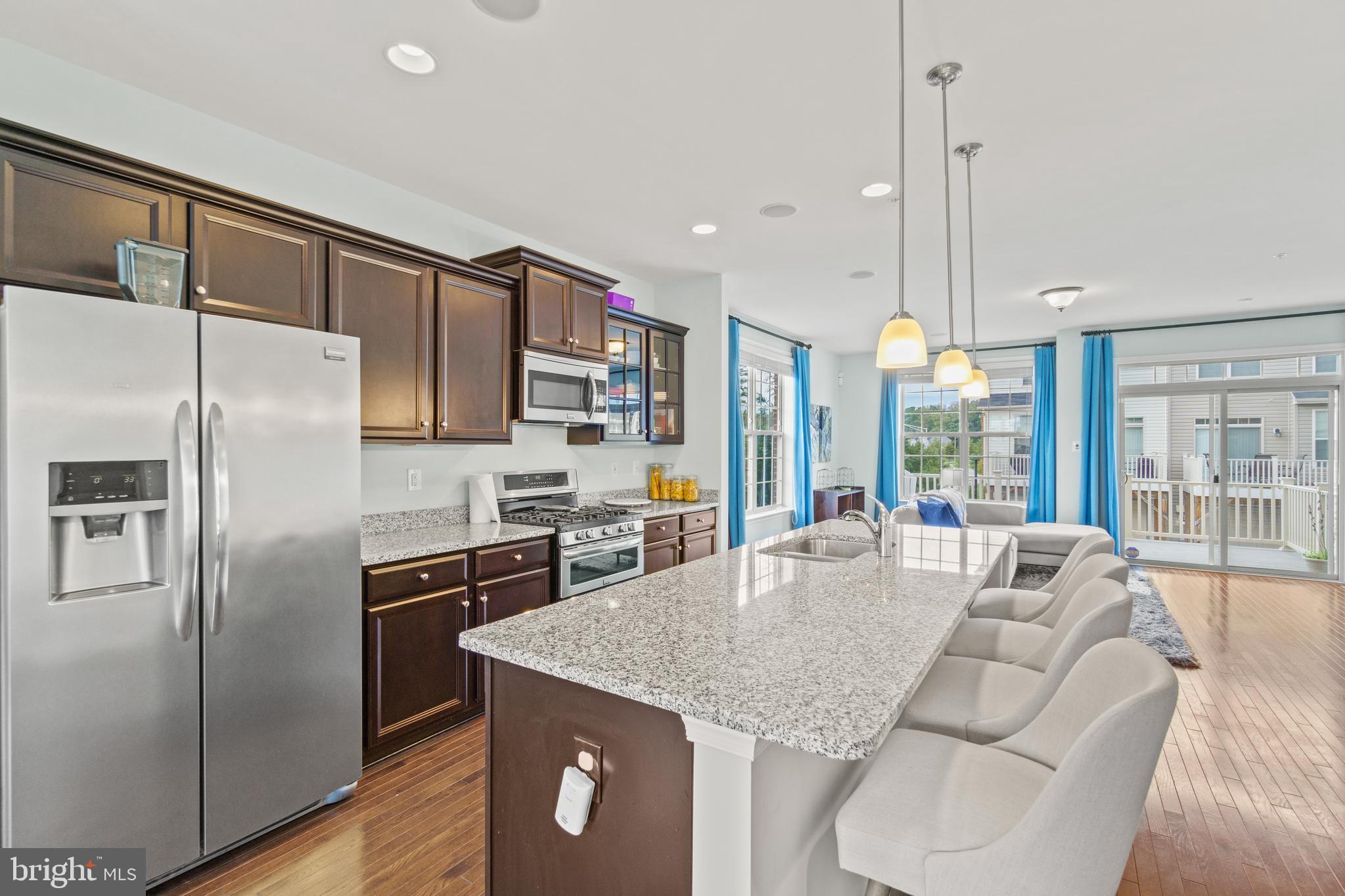 7400 Four Gardens Road Brandywine, MD 20613 - Photo 12 of 36 Kitchen with view off the Deck