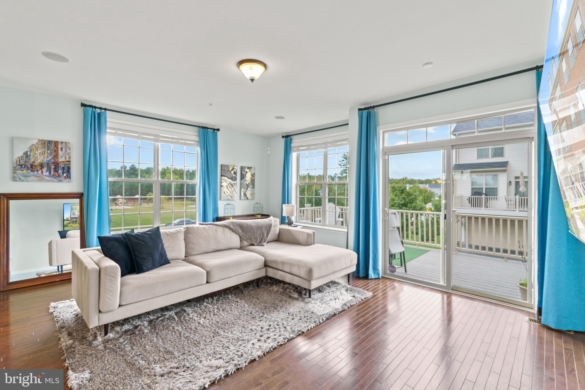 7400 Four Gardens Road Brandywine, MD 20613 - Photo 7 of 36 Family Room on 2nd Floor, with Deck Access