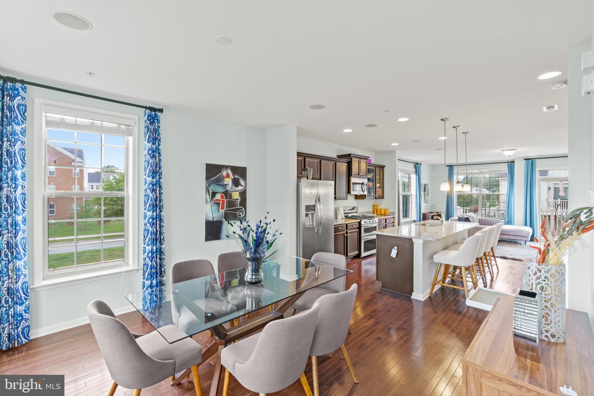 7400 Four Gardens Road Brandywine, MD 20613 - Photo 9 of 36 View from Dining Room into the kitchen