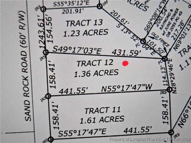 $25,999 | Lot 12 Sand Rock Road, Fairmont, NC 28340
