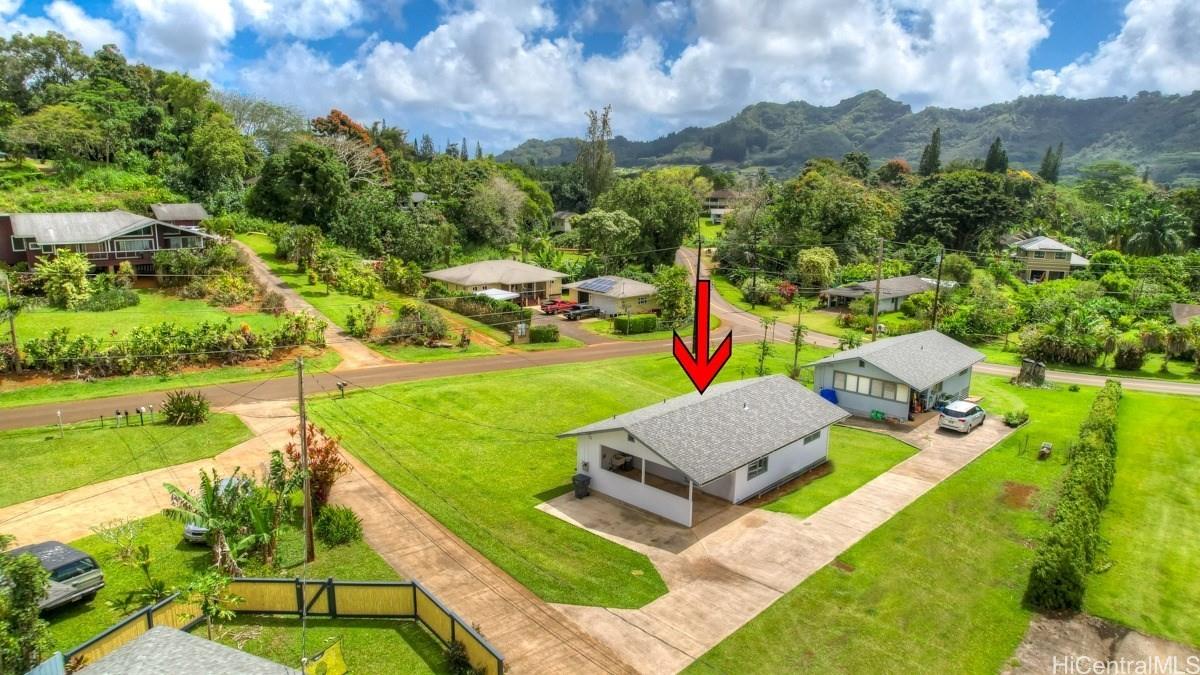 6363 A Puupilo Road Kapaa, HI 96746 - Photo 1 of 19 an aerial view of a house with garden space ocean view