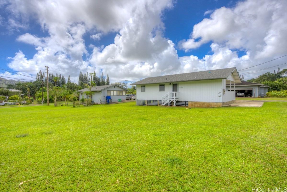 6363 A Puupilo Road Kapaa, HI 96746 - Photo 15 of 19 a front view of house with yard and seating