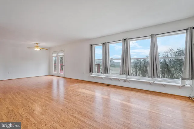 a view of an outdoor space with seating